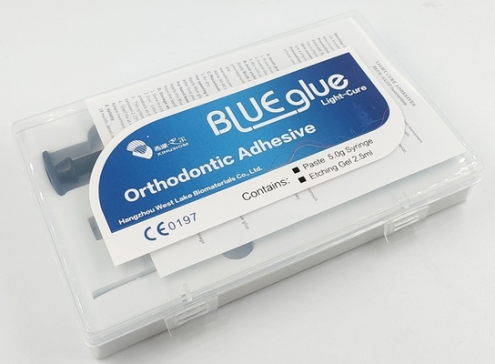 acheter Adhésifs orthodontiques à colle bleue / ciment à bande légère avec certification CE online manufacture