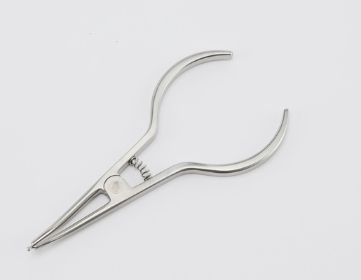 Instruments d'orthodontie en argent élastique en acier inoxydable