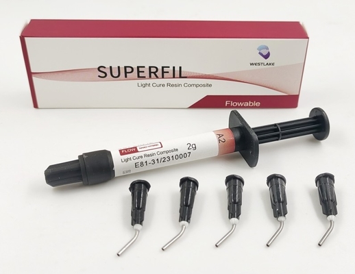 Matériau de remplissage dentaire Superfil Nano Hybrid Fluwable Light Curing Composite Resin